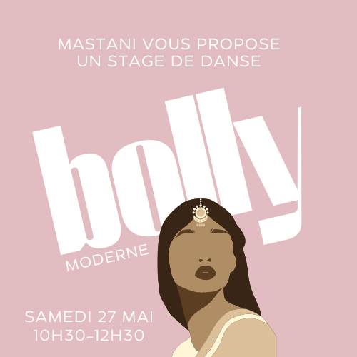 stage de danse Bolly moderne le samedi 27 mai à Lille de 10h30 à 12h30
