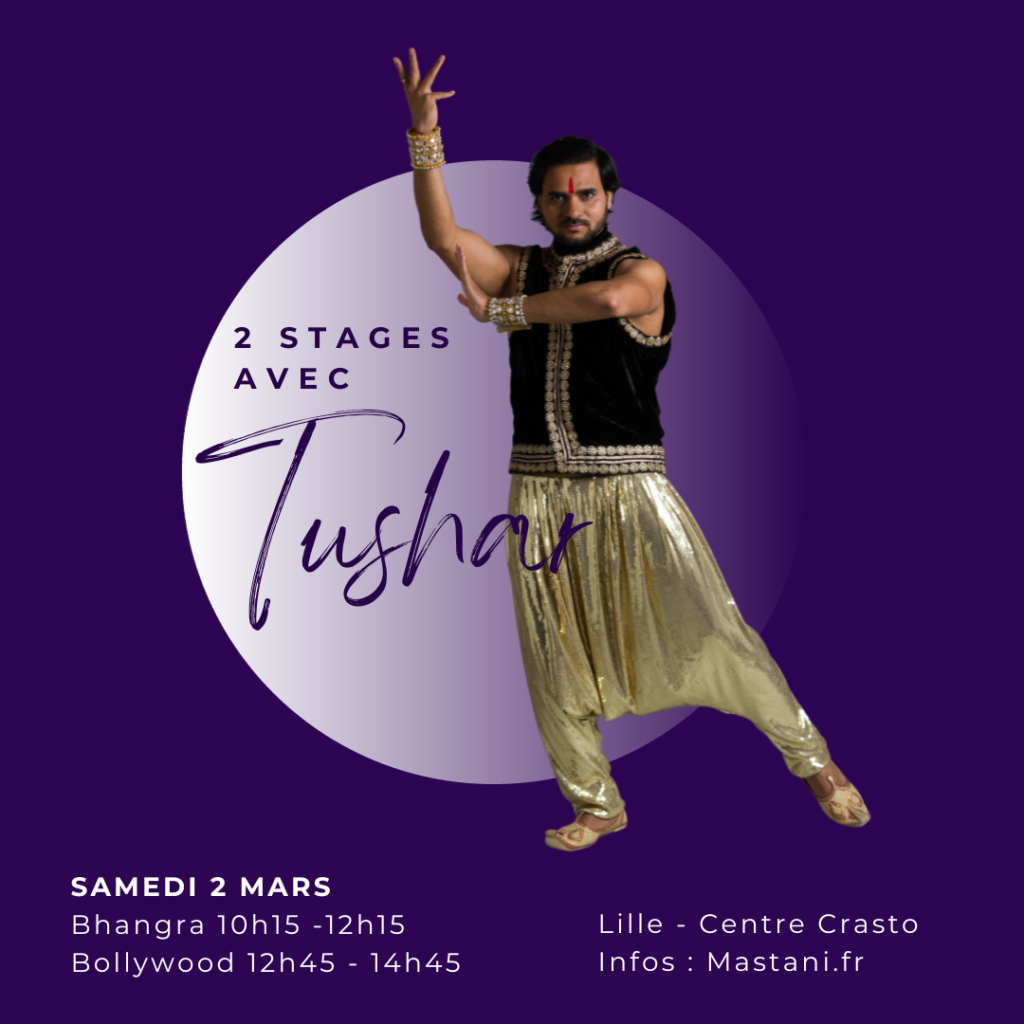 Stage Tushar bhangra Bollywood Lille mastani